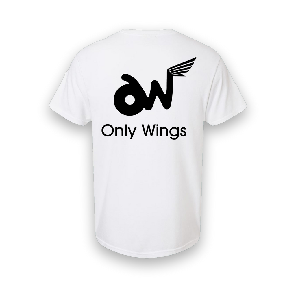 White Honda + Only Wings Logo Tee - "tripl3clamp"