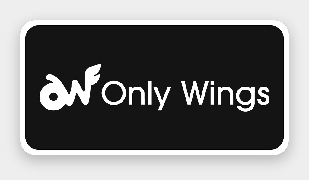 Only Wings Sticker 5-Pack