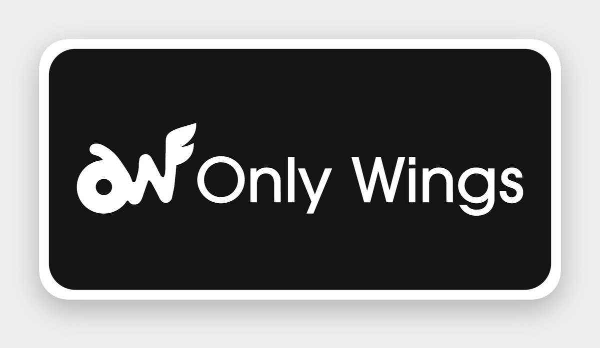 Only Wings Sticker 5-Pack