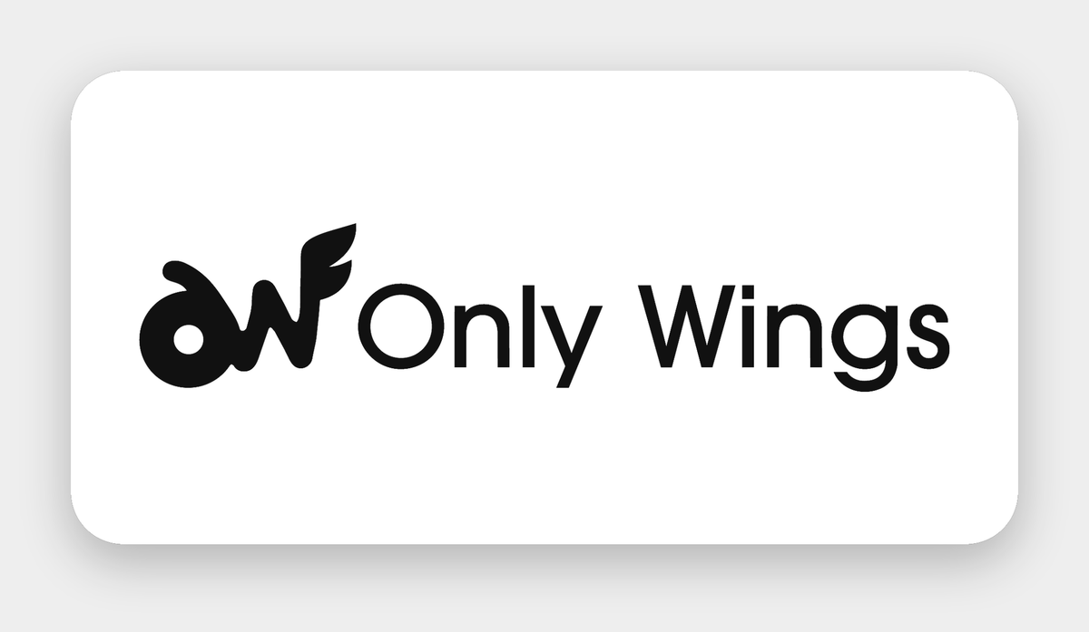 Only Wings Sticker 5-Pack